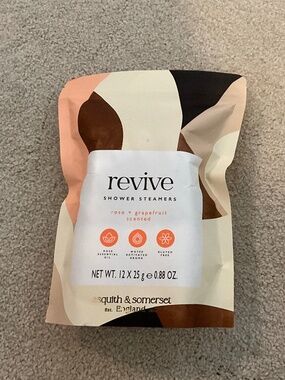 Revive Shower Steamers - Rose and Grapefruit NWT